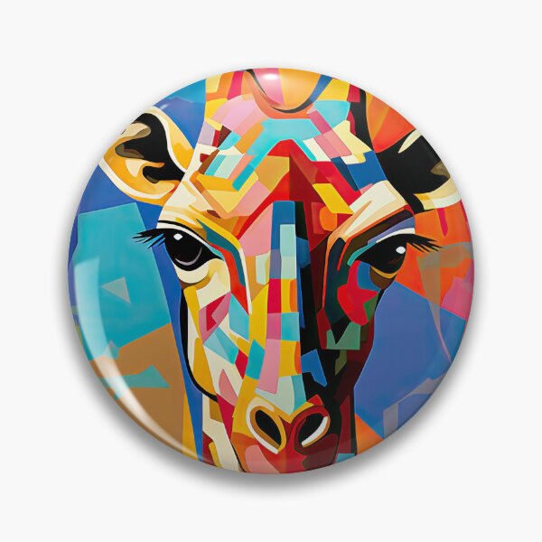 Item preview, Simplistic & Minimalistic African Giraffe Art Collection designed and sold by ArtificialGenes.