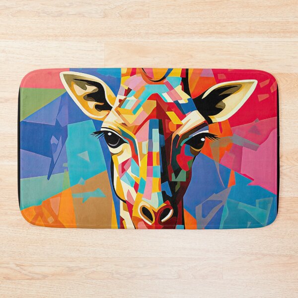 Item preview, Simplistic & Minimalistic African Giraffe Art Collection designed and sold by ArtificialGenes.