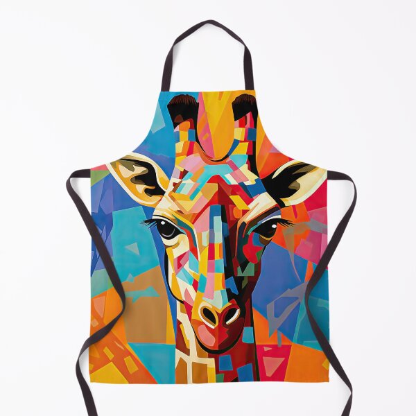 Item preview, Simplistic & Minimalistic African Giraffe Art Collection designed and sold by ArtificialGenes.