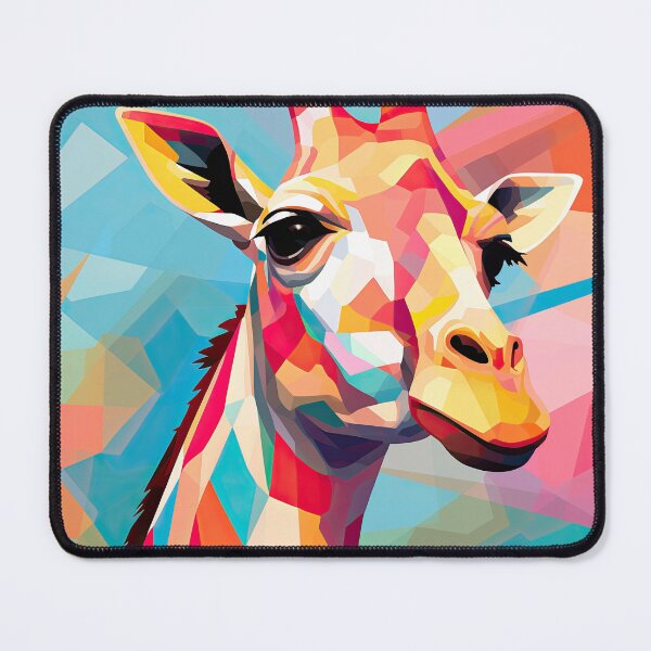 Item preview, Simplistic & Minimalistic African Giraffe Art Collection designed and sold by ArtificialGenes.