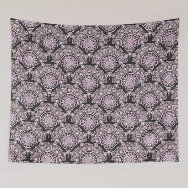 Item preview, Intangible Apricity Dot Mandala Scale Pattern designed and sold by Triplicate Limited.