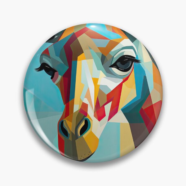 Item preview, Simplistic & Minimalistic African Giraffe Art Collection designed and sold by ArtificialGenes.