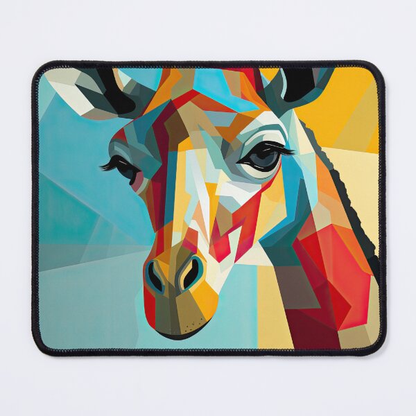 Item preview, Simplistic & Minimalistic African Giraffe Art Collection designed and sold by ArtificialGenes.