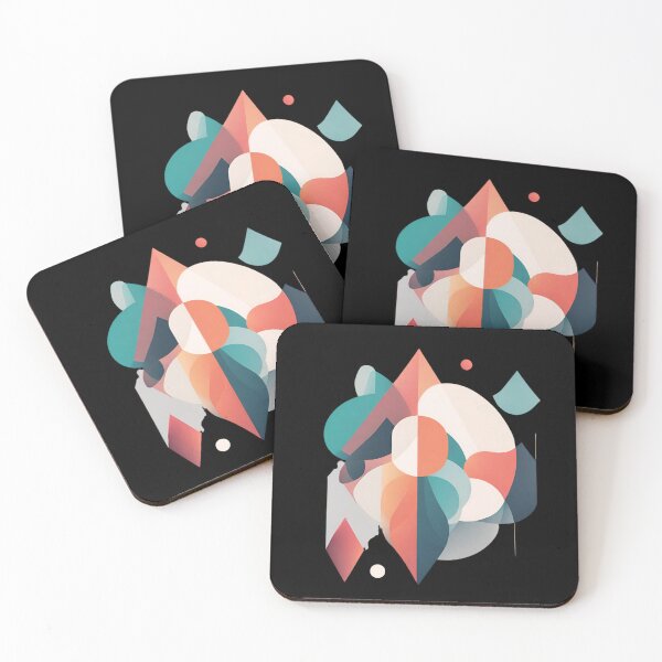 Item preview, Geometric Colorful Abstract Design  designed and sold by Denvervineart.