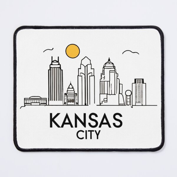 Item preview, Kansas City | Minimalist Art with Buildings designed and sold by CircinusStore.