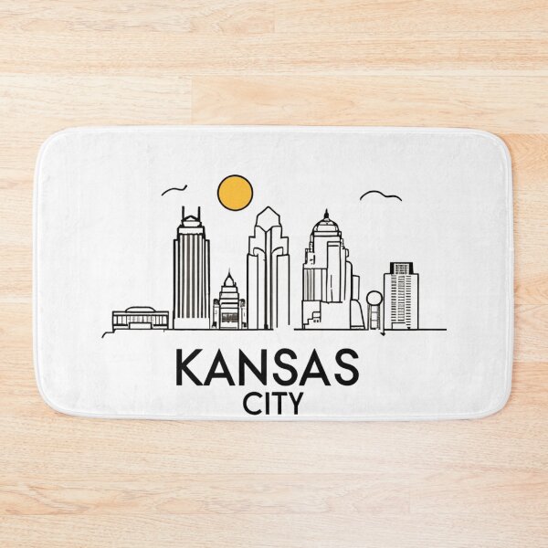 Item preview, Kansas City | Minimalist Art with Buildings designed and sold by CircinusStore.