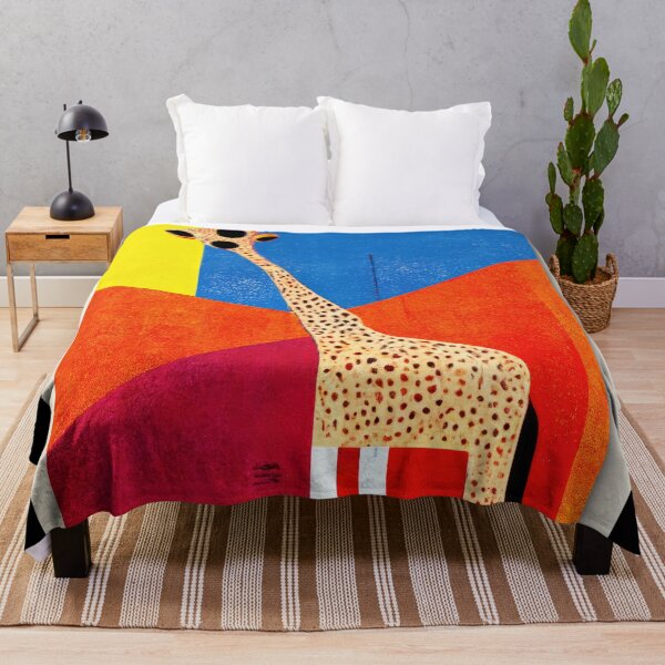 Item preview, Simplistic & Minimalistic African Giraffe Art Collection designed and sold by ArtificialGenes.