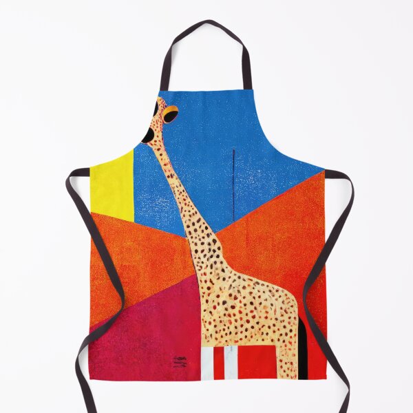 Item preview, Simplistic & Minimalistic African Giraffe Art Collection designed and sold by ArtificialGenes.