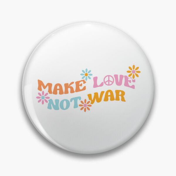 Item preview, make love not war designed and sold by kcgfx.