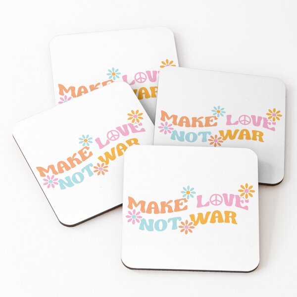 Item preview, make love not war designed and sold by kcgfx.