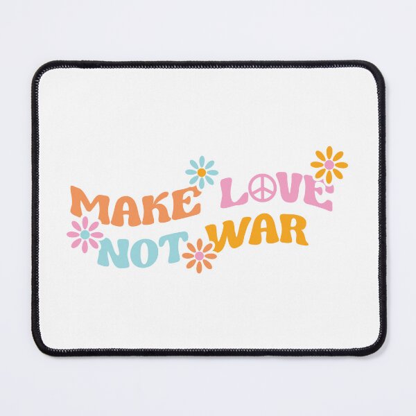 Item preview, make love not war designed and sold by kcgfx.