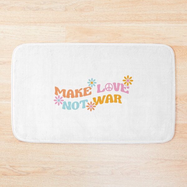 Item preview, make love not war designed and sold by kcgfx.