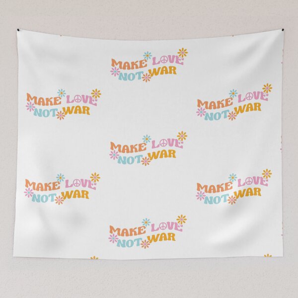 Item preview, make love not war designed and sold by kcgfx.