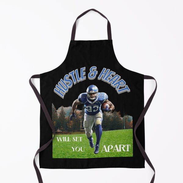 Item preview, Hustle and Heart Football Player designed and sold by 5PointsDigital.