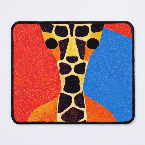 Item preview, Simplistic & Minimalistic African Giraffe Art Collection designed and sold by ArtificialGenes.