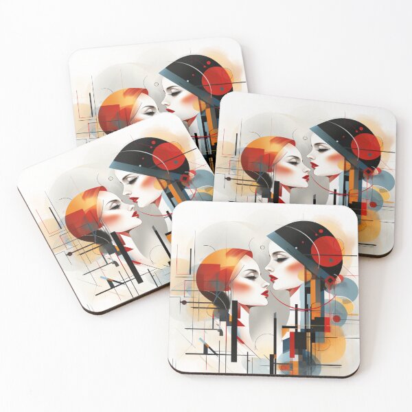 Item preview, Woman thinking with her eyes closed. designed and sold by UILOVE.