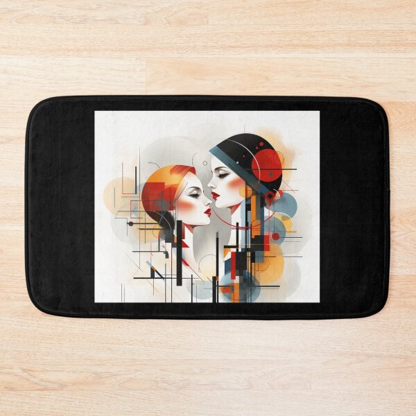 Item preview, Woman thinking with her eyes closed. designed and sold by UILOVE.