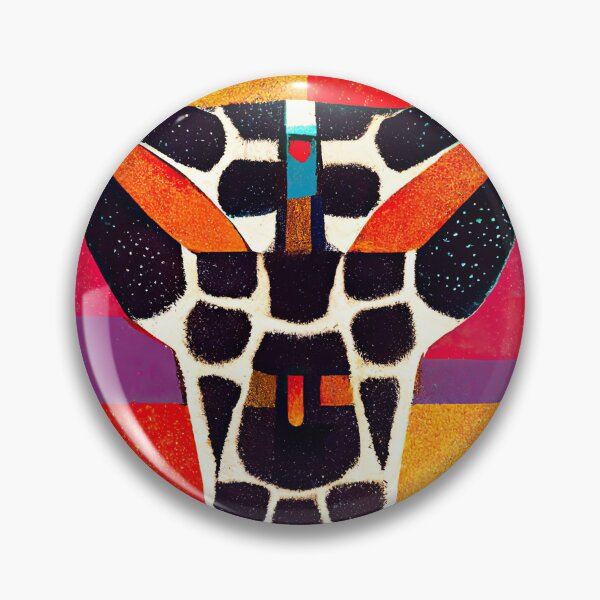 Item preview, Simplistic & Minimalistic African Giraffe Art Collection designed and sold by ArtificialGenes.