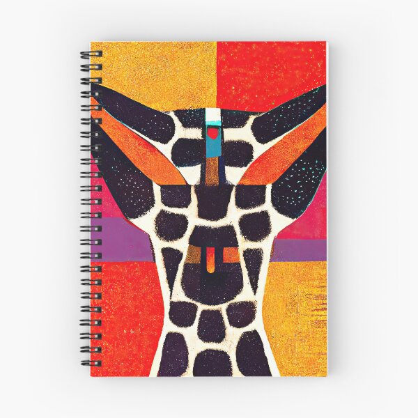 Item preview, Simplistic & Minimalistic African Giraffe Art Collection designed and sold by ArtificialGenes.