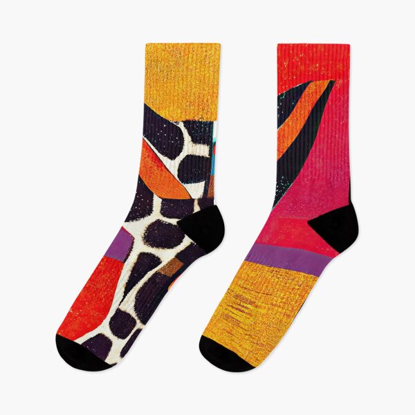 Item preview, Simplistic & Minimalistic African Giraffe Art Collection designed and sold by ArtificialGenes.