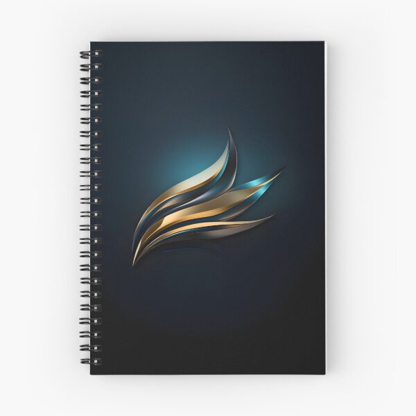 Item preview, Space themed glowing leaf logo designed and sold by workshoot.
