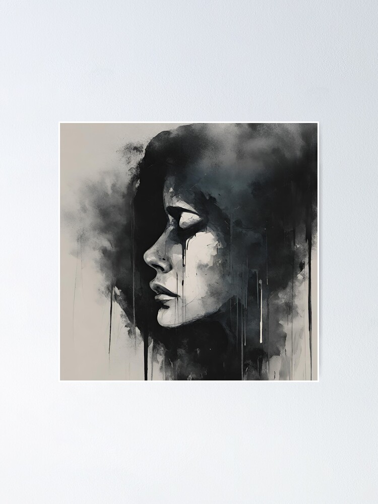 Black and White Grief Two