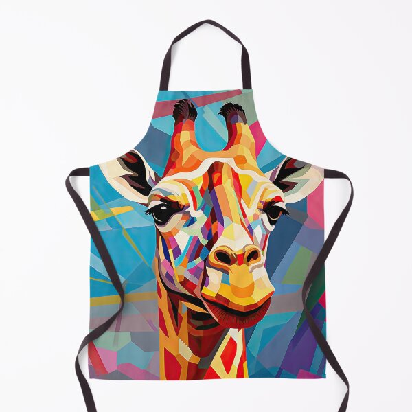 Item preview, Simplistic & Minimalistic African Giraffe Art Collection designed and sold by ArtificialGenes.