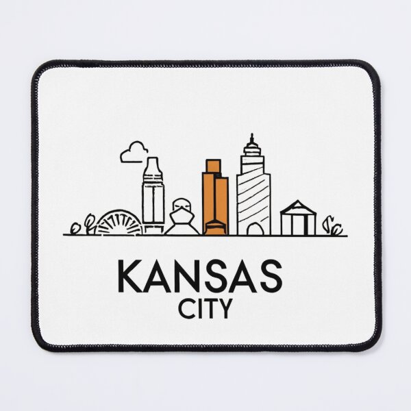 Item preview, Kansas City | Minimalist Art with Buildings Style 2 designed and sold by CircinusStore.