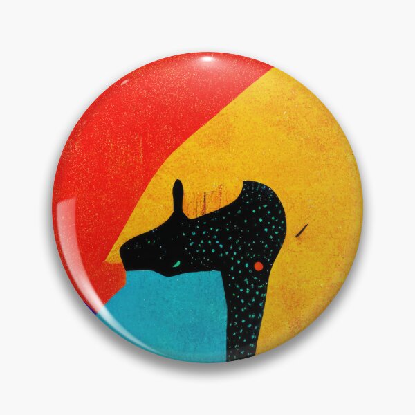 Item preview, Simplistic & Minimalistic African Giraffe Art Collection designed and sold by ArtificialGenes.