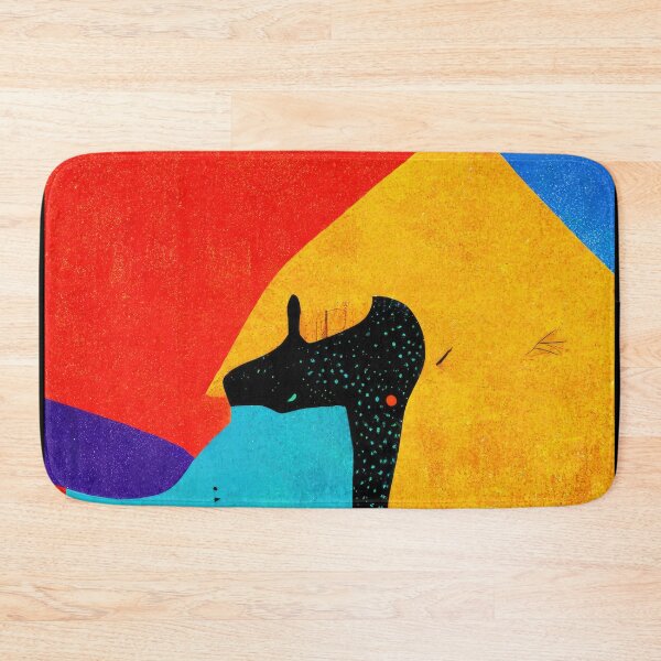 Item preview, Simplistic & Minimalistic African Giraffe Art Collection designed and sold by ArtificialGenes.