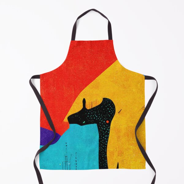Item preview, Simplistic & Minimalistic African Giraffe Art Collection designed and sold by ArtificialGenes.