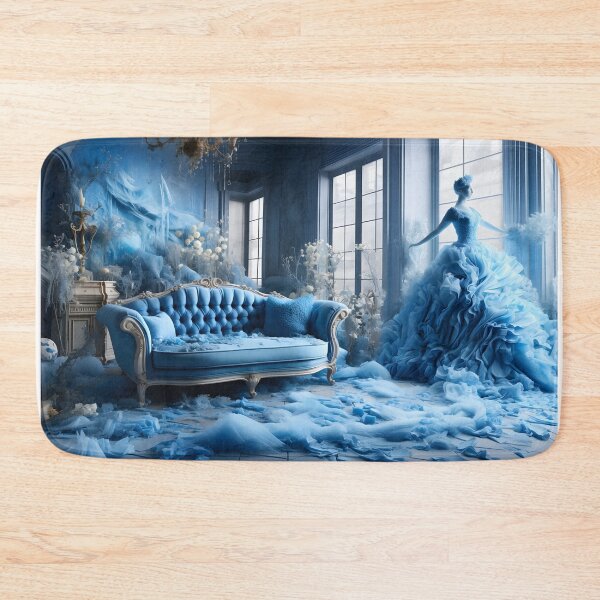 Item preview, A captivating, mysterious and dreamlike image in the style of rococo decadence designed and sold by AI-Only Creations.