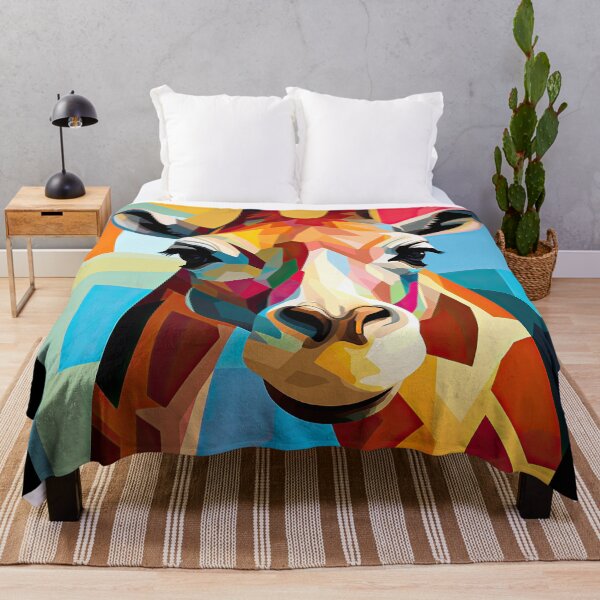 Item preview, Simplistic & Minimalistic African Giraffe Art Collection designed and sold by ArtificialGenes.