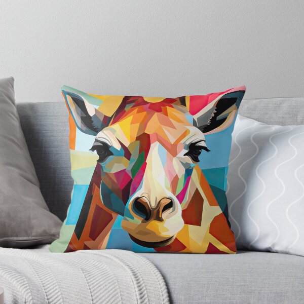 Item preview, Simplistic & Minimalistic African Giraffe Art Collection designed and sold by ArtificialGenes.