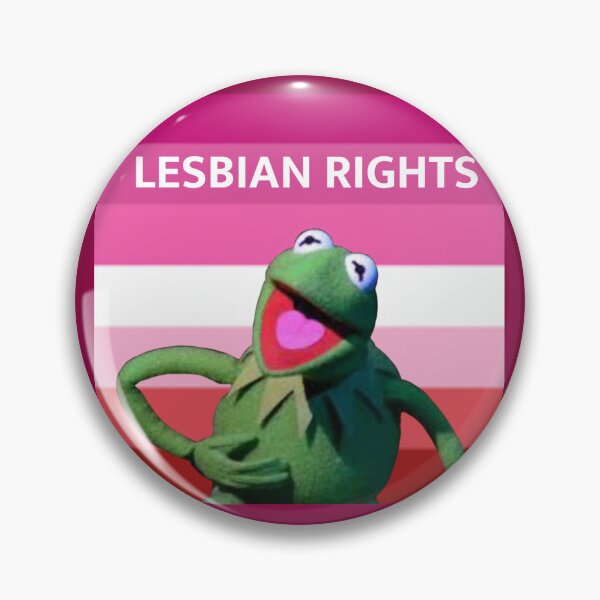 Item preview, lesbian rights kerm designed and sold by notdannydevito.