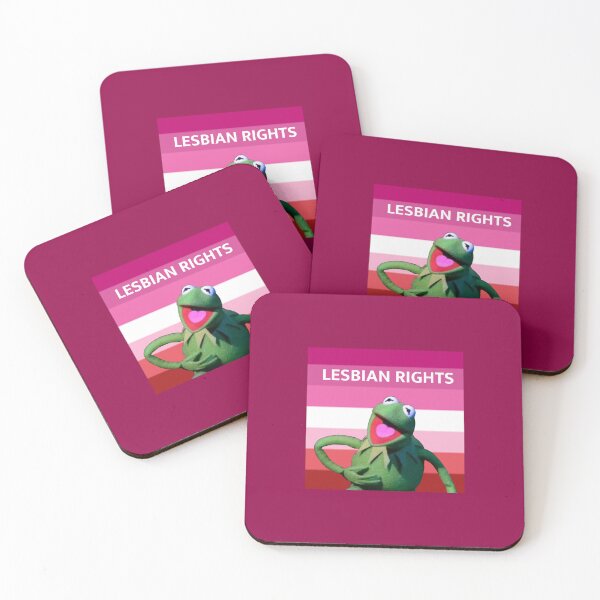 Item preview, lesbian rights kerm designed and sold by notdannydevito.