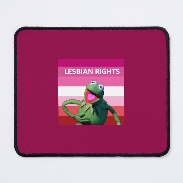 Item preview, lesbian rights kerm designed and sold by notdannydevito.