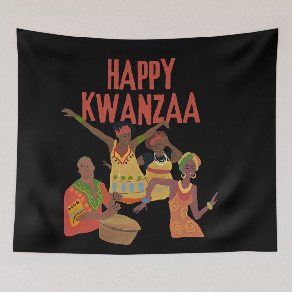 Item preview, Feliz Kwanzaa designed and sold by Myra365Art.