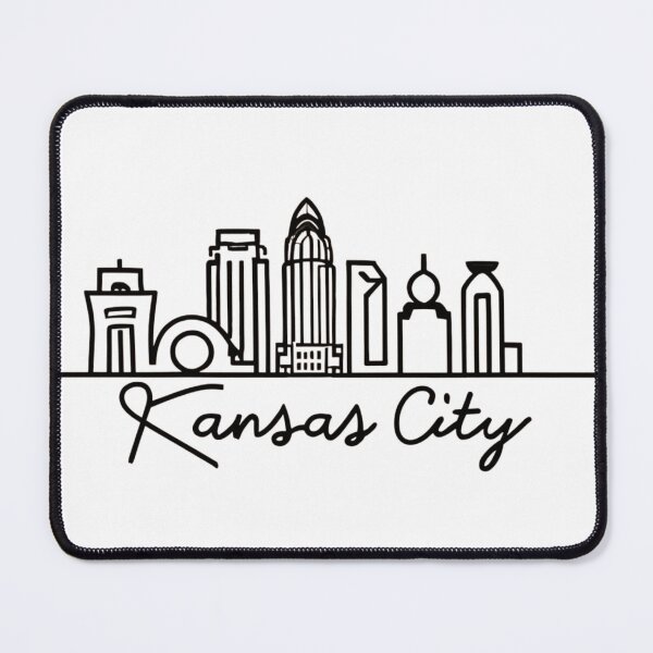 Item preview, Kansas City | Minimalist Art with Buildings Style 3 designed and sold by CircinusStore.