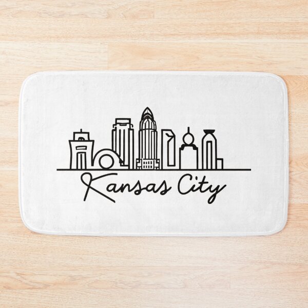 Item preview, Kansas City | Minimalist Art with Buildings Style 3 designed and sold by CircinusStore.