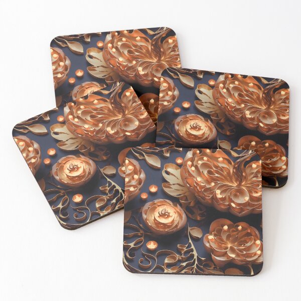 Item preview, Autumn abstract background quilling pettern designed and sold by StickerificArt.