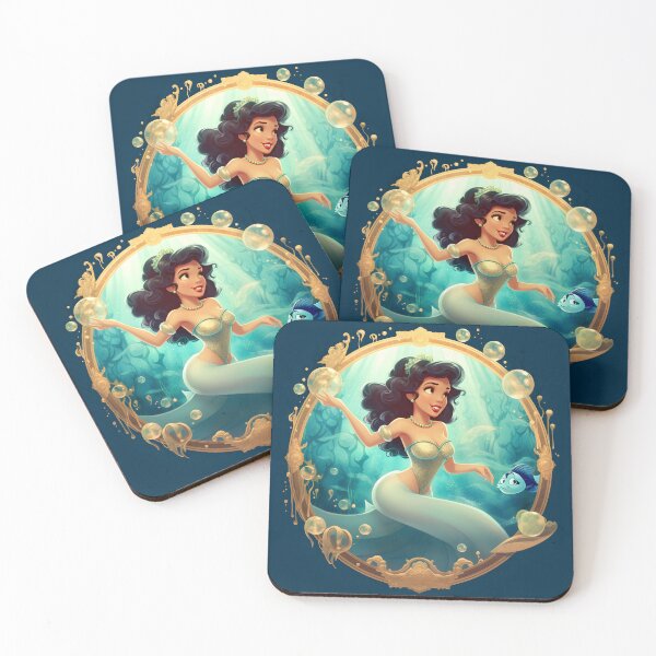 Item preview, Mermaid with a fish designed and sold by KatVik-Design.