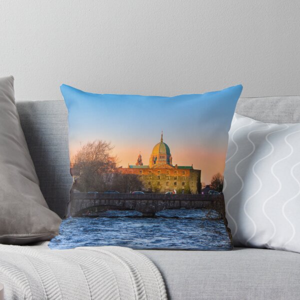Item preview, Galway Cathedral - Sunset On The River Corrib designed and sold by Mark Tisdale Art.