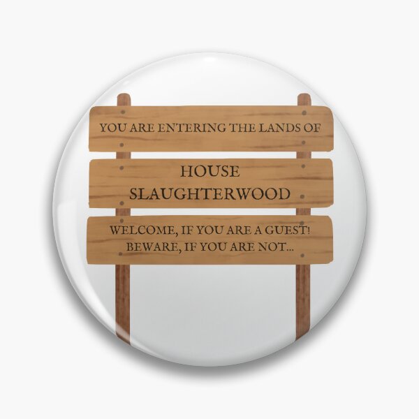 Item preview, House Slaughterwood | OUABH designed and sold by InvestiGeek.