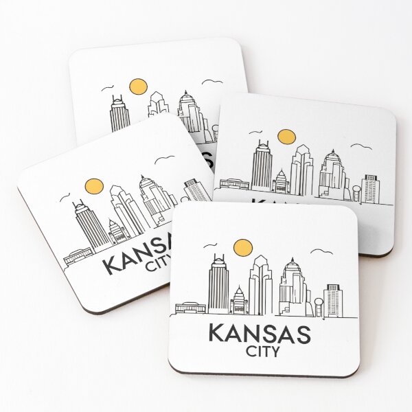 Item preview, Kansas City | Minimalist Art with Buildings designed and sold by CircinusStore.