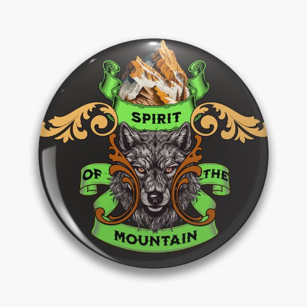 Item preview, SPIRIT OF THE MOUNTAIN designed and sold by ARTCLAYSTO.