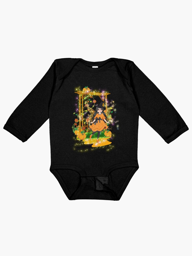 Thumbnail 1 of 2, Baby One-Piece, Hallie's Magical Halloween Shop  designed and sold by FairyBookClub.