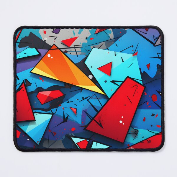 Item preview, Abstract colourful shapes designed and sold by workshoot.