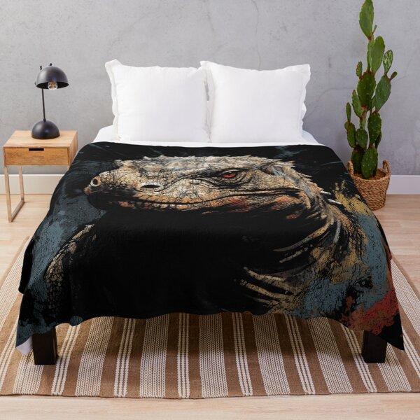 Item preview, A Komodo Dragon - Street Art Vintage Distressed Wildlife designed and sold by GVRDesign.