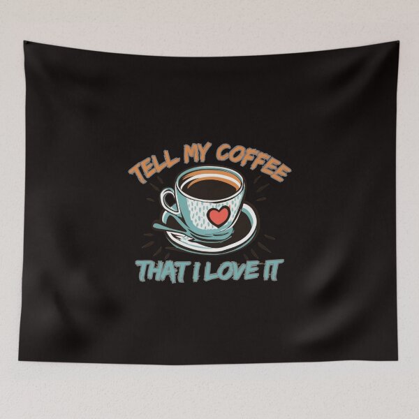 Item preview, Coffee Love Confession designed and sold by CraftCharm.